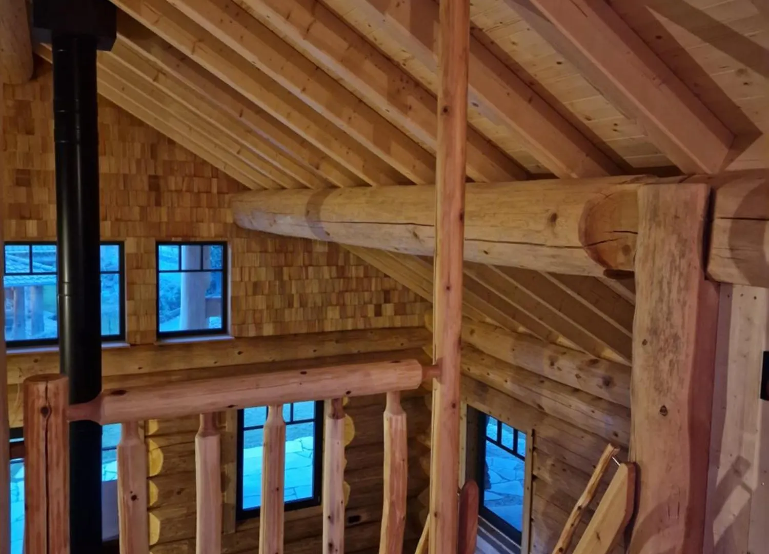 Eveningwood - Dtv 5 Sterne Luxus Huettenparadies, Blockhaus Heimbuchenthal