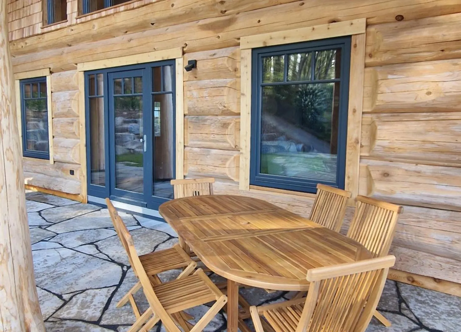 Eveningwood - Dtv 5 Sterne Luxus Huettenparadies, Blockhaus Heimbuchenthal 0*,  Germany
