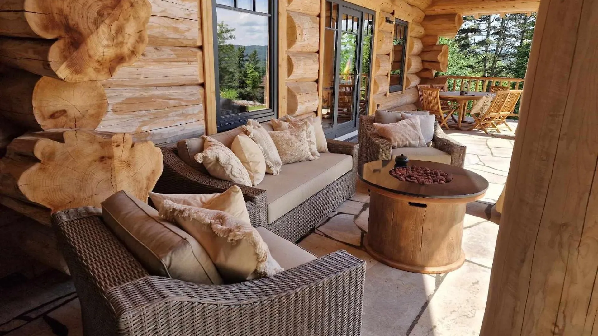 Eveningwood - Dtv 5 Sterne Luxus Huettenparadies, Blockhaus Heimbuchenthal Holiday home